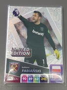 Panini Premier League 2025 - karta LIMITED - Łukasz Fabiański