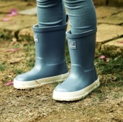 Kalosze dziecięce barefoot Attipas niebieskie Blue r. 25 (15 cm) + gratis