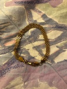 Bransoletka w kolorze złotym