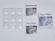 Program Final Writer, dyskietki, książki