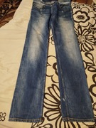 Niebieskie męskie regularne jeansy Tommy Hilfiger 32 34