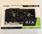 Karta graficzna Palit GeForce RTX 3060 Ti 8 GB DUAL LHR DLSS Ray Tracing