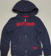 Wr) TOMMY HILFIGER ORYGINALNA BLUZA KAPTUR Roz.4-5L