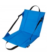 2xPRZENOŚNA MATA LEKKA Składane krzesło Froyak NA PLAŻĘ niebieskie