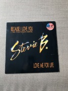 Stevie B. - Because I Love You / Love Me For Life. Vinyl, Maxi.