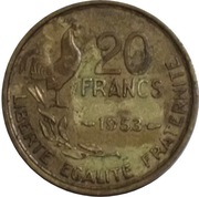 Francja 20 franków z 1953 roku - OBEJRZYJ MOJĄ OFERTĘ