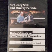 Bartok - Sonata For Two Pianos and Percussion Solti/Perahia DVD