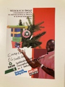 EMMANUEL OLISADEBE POCZTÓWKA KARTKA WESOŁYCH ŚWIĄT W NOWYM ROKU 2002