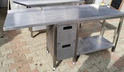 Stół gastronomiczny z szufladami 190x60x85
