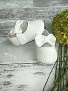 Buciki do chrztu dla dziewczynki 