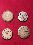 Mechanizmy starych zegarków CCCP Rakieta,  Wostok, START, Sportiwnyje