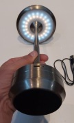 Bezprzewodowa lampka stołowa LED USB-C dotykowa metalowa NOWA