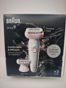 Braun Silk-épil 9 depilator + trymer + etui – nowy