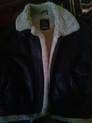 Kurtka"pilotka"kożuszek naturalny