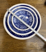 talerze VILLEROY & BOCH Saar rusticana, zniszczone wraki, dobre jako ozdoba