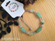 Bransoletka amulet awenturyn i kryształki 