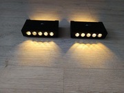 Solarna lampa ścienna 10 LED , kinkiet solarny op. 2 szt