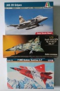 Samoloty szwedzkie J-35 Draken, J-37 Viggen, J-39 Gripen
