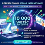 10 000 wejść na stronę - POLSKIE IP - PRAWDZIWI UŻYTKOWNICY - bez botów!