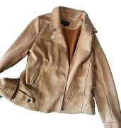 Kurtka ramoneska zamszowa skóra ekologiczna 46/3XL