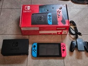 KONSOLA NINTENDO SWITCH V2 - USZKODZONE KONTROLERY