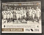 Blok 285, ** czysty, Legia Warszawa 1916 \ 2016