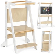 KIDINIX Składana wieża edukacyjna, regulowana wysokość