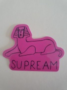 SUPREME Gonz Pink Sphinx  SS13 naklejka 