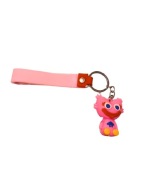 Breloczek Kissy Missy różowy Playtime Co – uroczy silikonowy brelok