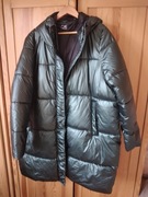 Płaszcz kurtka 4F puchowa zielony metalik XXL  46 48 50