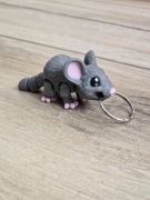 Breloczek Myszka 3d - Brelok Druk3d fidget Keychain mixGadzet