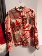 Wzorzysta bluzka/koszula zapinana na guziki - Shein rozm. M