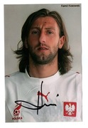 Kamil Kosowski, autograf piłkarza, reprezentacja Polski 