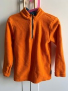 POLAR Dziecięcy QUECHUA pomarańczowy 6 lat 116-122 cm