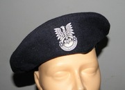 Beret ciemnogranatowy- mechanicy, kierowcy rok 1988 roz. 57