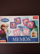 TREFL DISNEY FROZEN KRAINA LODU ELZA ANNA OLAF SVEN GRA MEMORY MEMOS