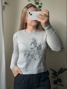 sweter dzianinowy z haftem haftowany rower polo Ralph lauren l 12-14