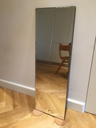 Stare lustro 85 cm x 29 cm vintage + śruby