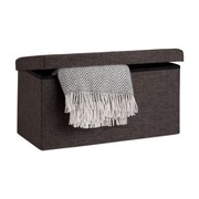 Pufa otwierana składana ławka kufer 38x76cm