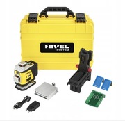 NIVEL CL4B laser krzyżowy niebieski, dodatkowa bateria, czujnik CLS-4