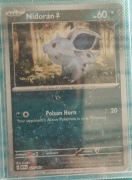 Karta Pokemon - Nidoran F - MEW 029/165 Revers