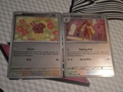 Karty Pokemon TCG zestaw Buneary MEG 107 & Lopunny MEG 108 Ewolucja HOLO