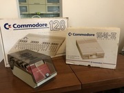 Commodore c128 z stacja dysków