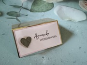 Winietki z serduszkiem akrylowym