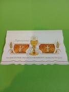 Zaproszenia na Pierwszą Komunię 10 szt