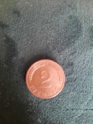 2 pfennig deutsche bundesrepublik 1969