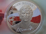 2008 Armenia 100 Dram Kings of Football ZBIGNIEW BONIEK