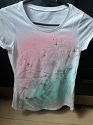 Koszulka dziewczęca biała 140 cm