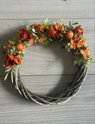 Jesienny wianek na drzwi