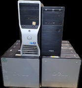 Zestaw 12 komputerów DELL OPTIPLEX 780 Precision T3500, bez dysków